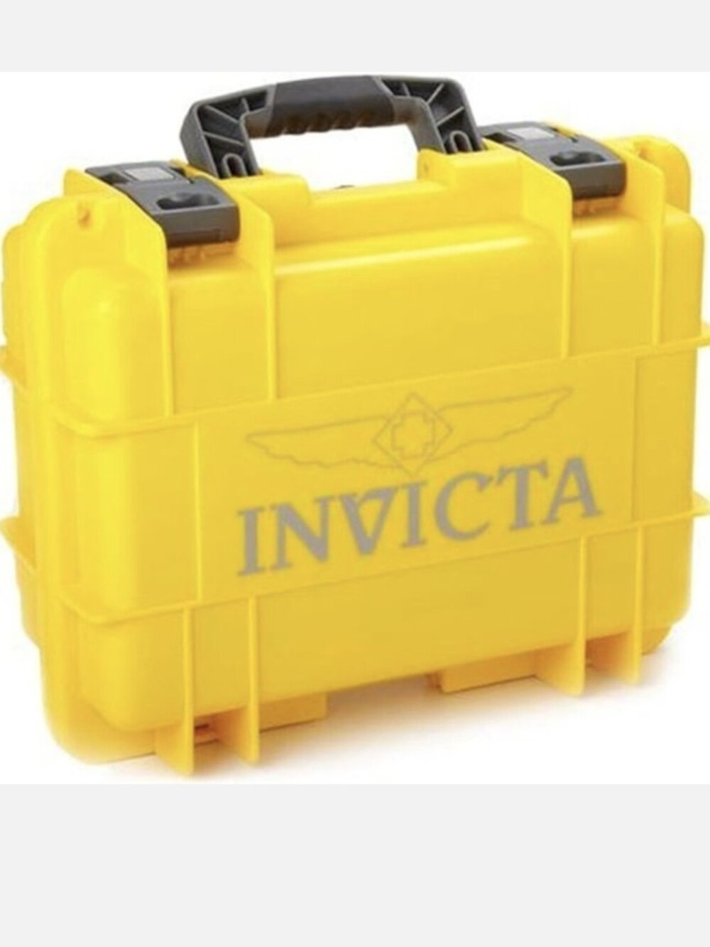 Invicta 8 Slot Yellow Plastic Watch Case